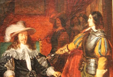 Cinq-Mars Returning His Sword to Louis XIII